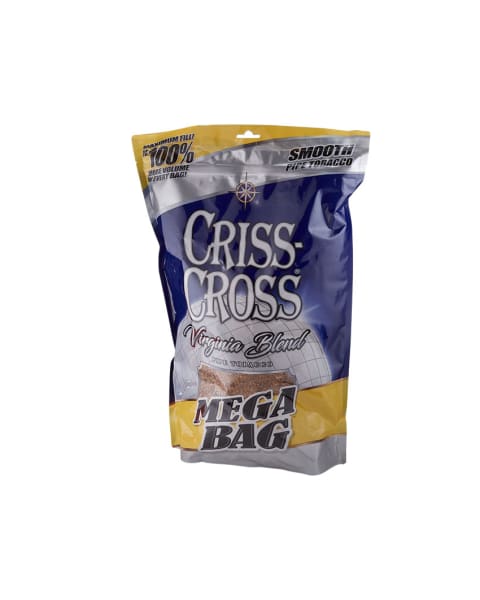 Criss Cross Mega Bag Smooth Pipe Tobacco 16 ounce