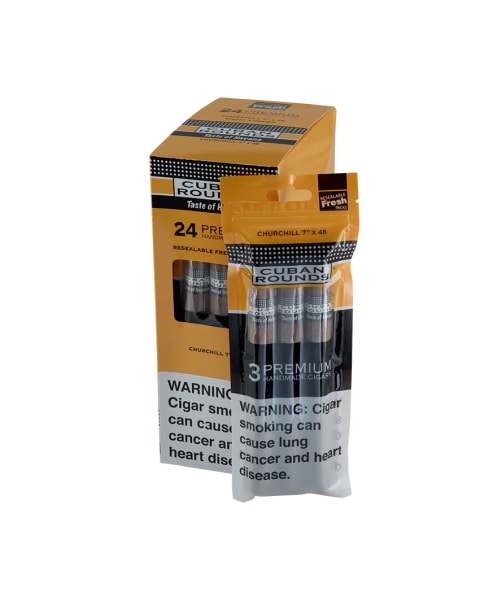 Cuban Rounds Fresh Pack Churchill 8/3