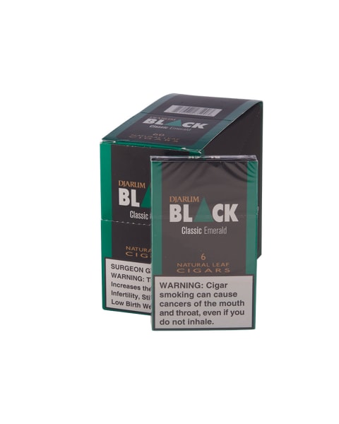 Djarum Black Classic Emerald Natural Leaf 10/6