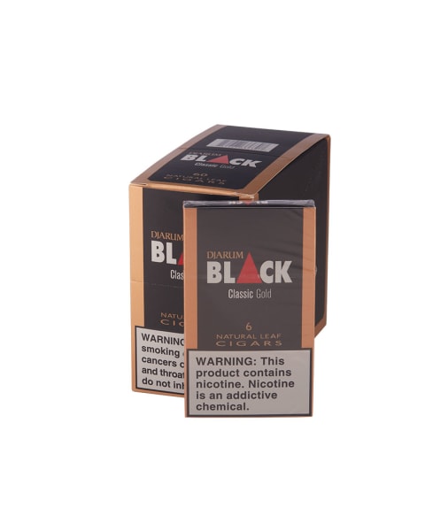 Djarum Black Classic Gold Natural Leaf 10/6