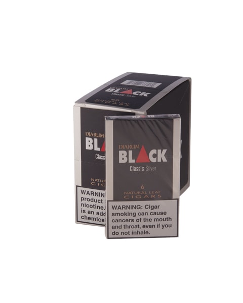 Djarum Black Classic Silver Natural Leaf 10/6