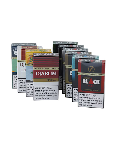 Djarum Little Cigars Variety Sampler Sampler of 120 Cigars