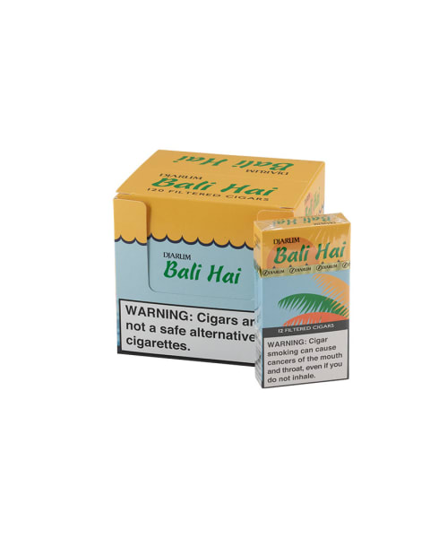 Djarum Bali Hai Filtered Cigars 10/12