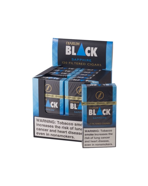Djarum Black Sapphire Filtered Cigars 10/12