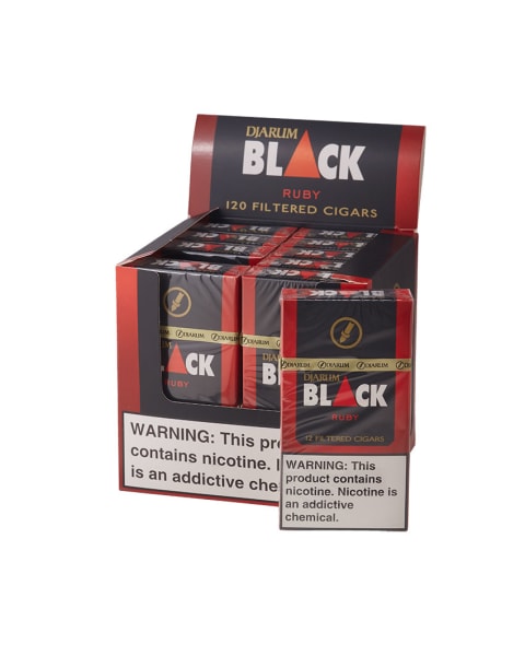 Djarum Black Ruby Filtered Cigar 10/12