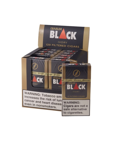 Djarum Black Ivory Filtered Cigar 10/12