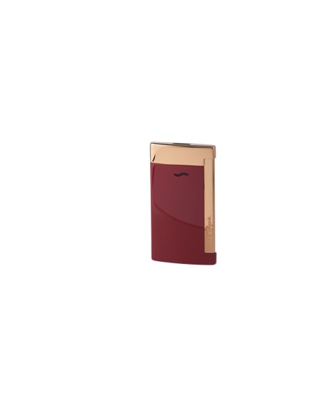 S.T. Dupont Slim 7 Red/Gold Torch