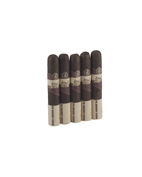 DIESEL WHISKEY ROW PX SHERRY CASK AGED ROBUSTO 5PK