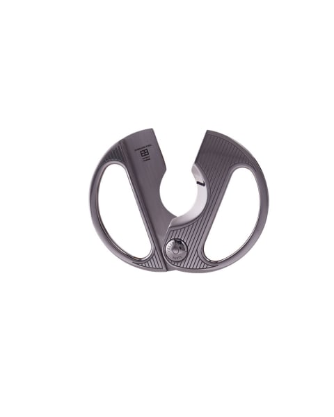Elie Bleu EBC-2 Cigar Cutter Stainless Pinstripe