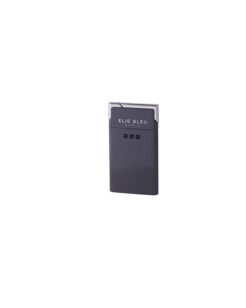Elie Bleu J-11 Thin Jet Flame Lighter Grey Lacquer
