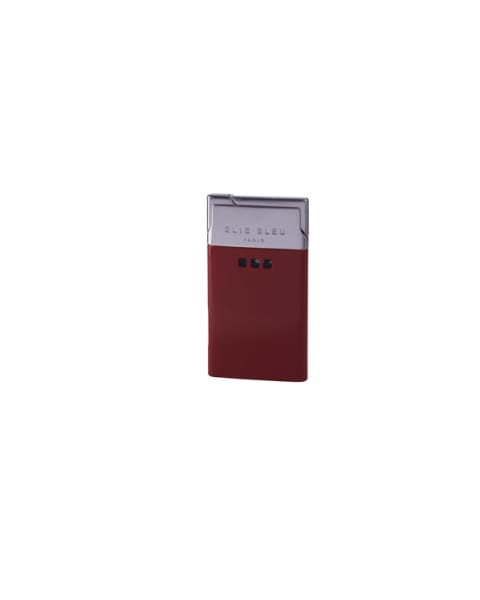 Elie Bleu J-11 Thin Jet Flame Lighter Red Lacquer