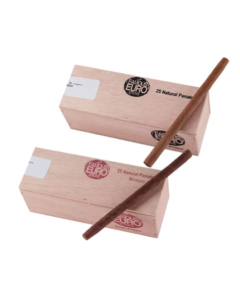 Euro Sticks Panatela Natural/Maduro Pack