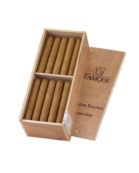 Famous Exclusives Buenos Naturales Box of 40 Cigars