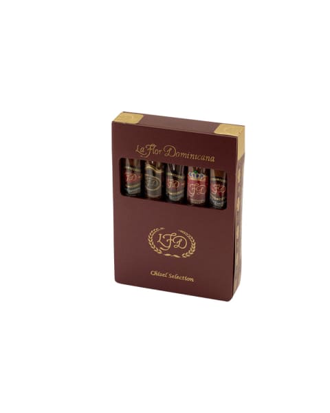 La Flor Dominicana Chisel Selection Sampler of 5 Cigars