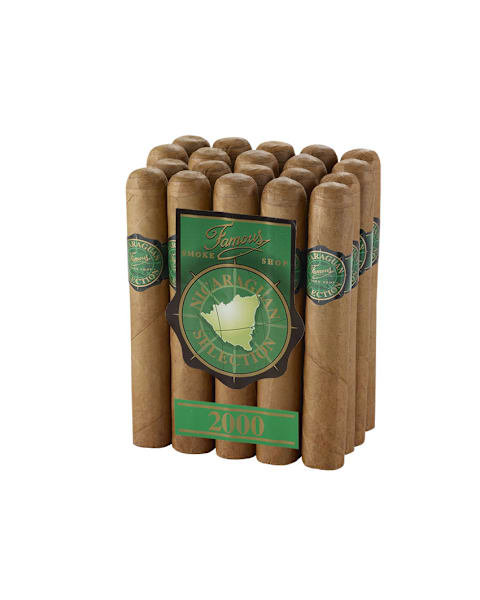 Famous Nicaraguan 2000 Robusto Grande Bundle of 20 Cigars