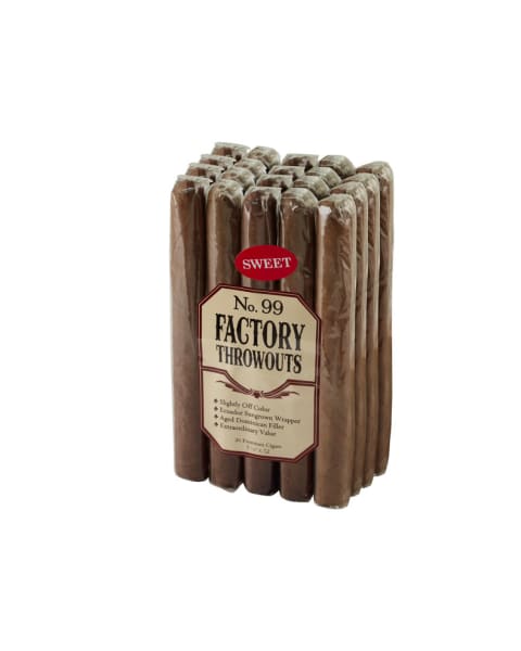 Factory Throwouts No. 99 Sweet Cap Bundle of 20 Cigars