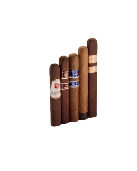 Famous Rocky Value 5 Cigar Sampler #2 Sampler of 5 Cigars