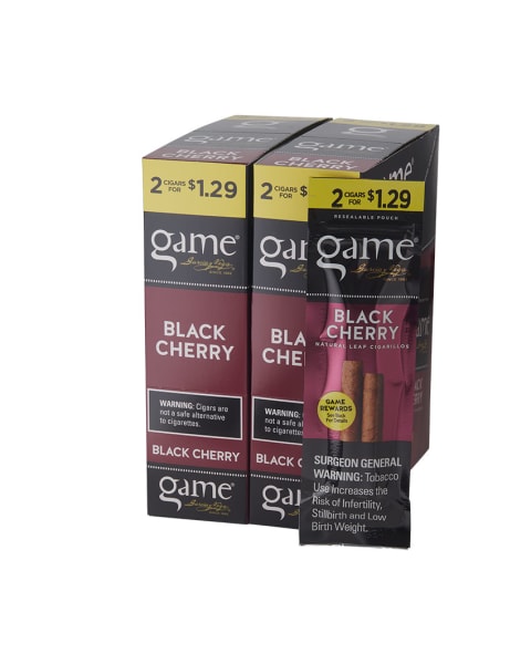 Garcia Y Vega Cigarillos 2 for 1.29 Black Cherry 30/2