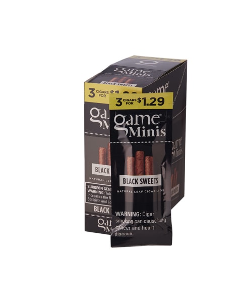 Garcia Y Vega Game Mini Black Sweet 15/3