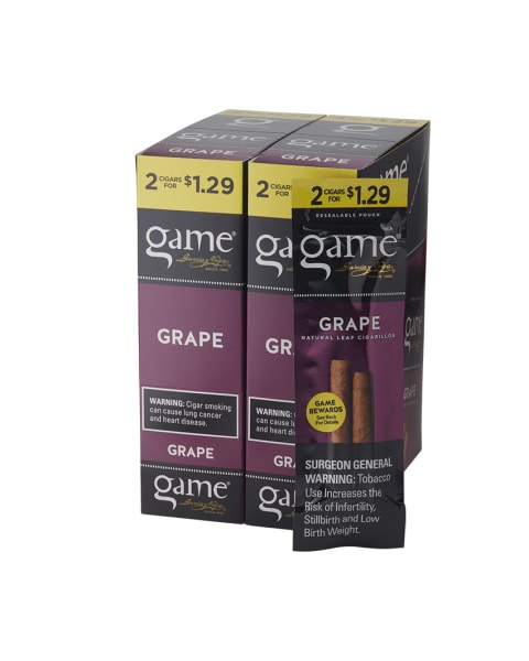 Garcia Y Vega Cigarillos 2 for 1.29 Grape 30/2