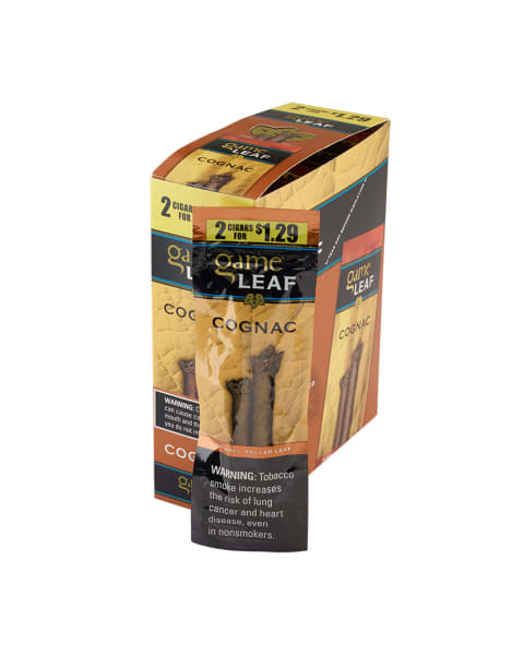 Garcia y Vega Game Leaf Cigarillos Cognac 15/2