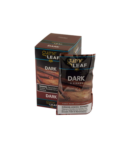 Garcia y Vega Game Leaf Cigarillos Dark 8/5