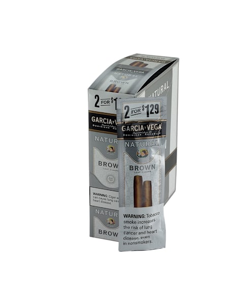 Garcia y Vega Natural Brown Cigarillo 15/2