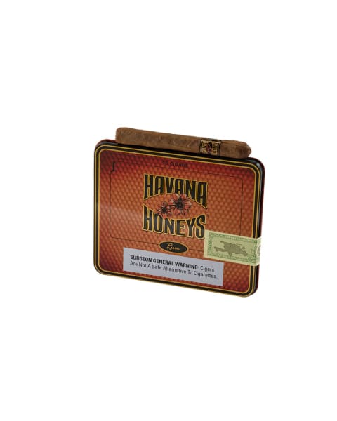 Havana Honeys Dominican Cigarillos Rum Tin of 10 Cigars