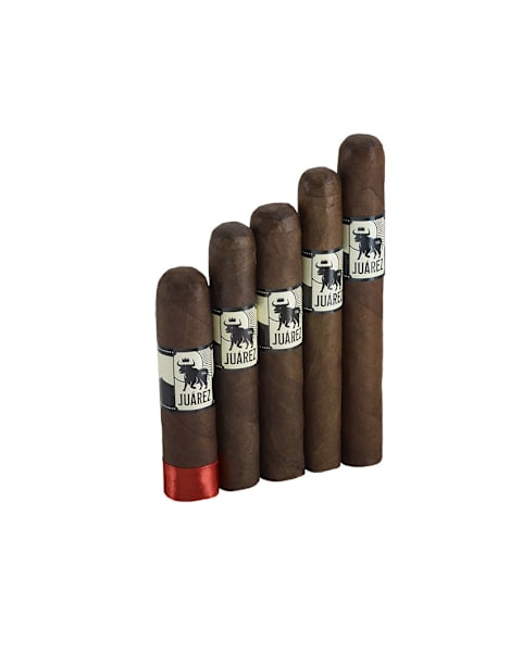 Juarez Bulls On Parade Sampler Sampler of 5 Cigars