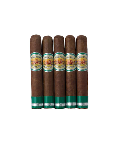 La Aurora Preferido Ecuador Robusto  Pack of 5 Cigars