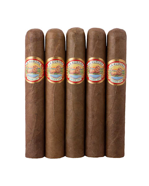 La Aurora Preferidos 1903 Platinum Cameroon Robusto Pack of 5 Cigars