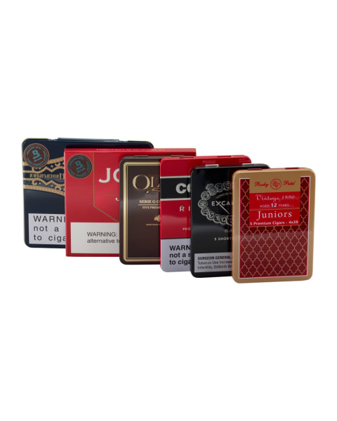 Premium Short Smoke Tin Sampler Collection
