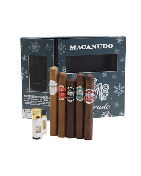 Macanudo Inspirado Holiday Window Box Sampler of 5 Cigars
