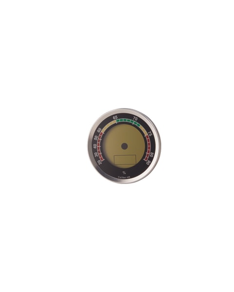 Oasis Caliber 4R Silver Hygrometer