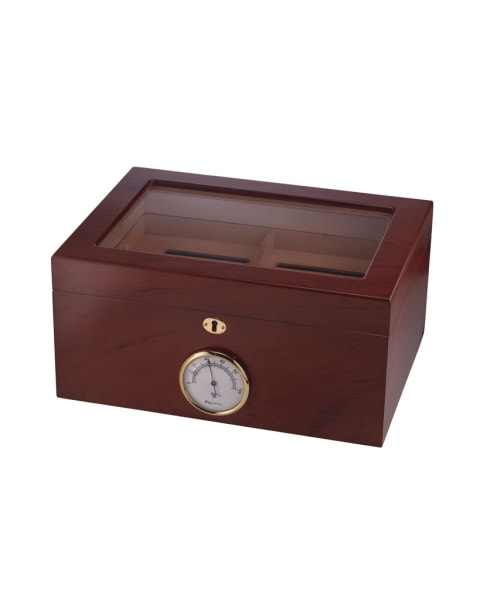 Bally Glass Top Humidor