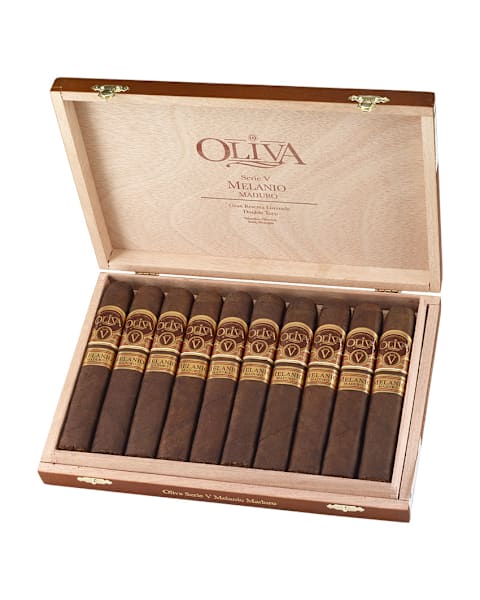 Oliva Serie V Melanio Maduro Double Toro Box of 10 Cigars