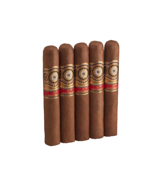 Perdomo 20th Anniversary Connecticut Gordo Pack of 5 Cigars