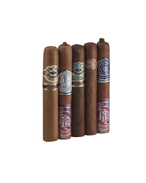 PDR Double Magnum Fresh Pack Version A Sampler of 5 Cigars
