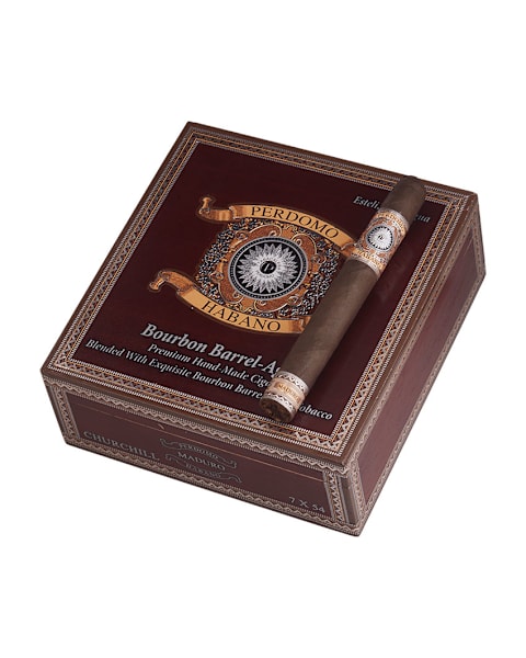Perdomo Habano Barrel Aged Churchill Maduro