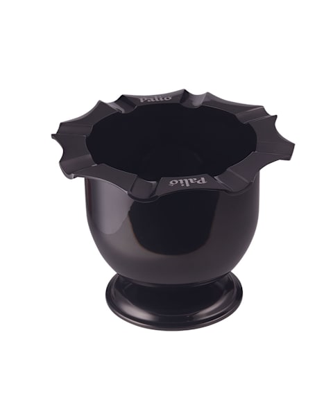 Palio Tazza Alto Polished Black Nickel Ashtray
