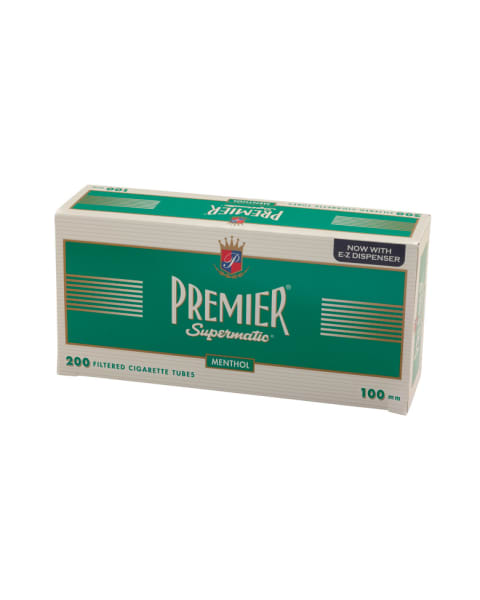 Premier Menthol 100's Tubes