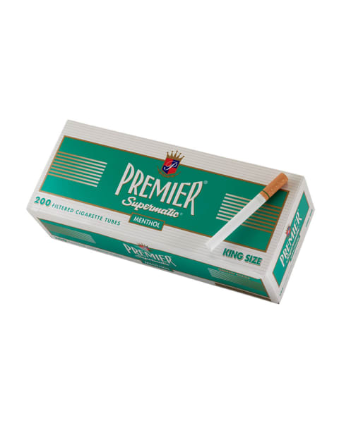 Premier Menthol King Tubes
