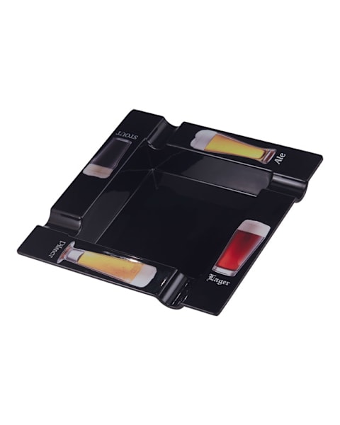 Melamine Beer 4 Cigar Ashtray