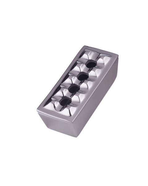 Polished Metal Rectangular Ashtray