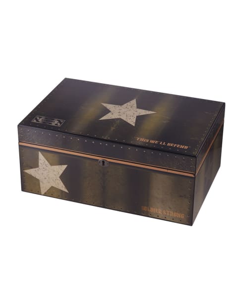 Quality Importers Soldier Strong 100 Count Humidor