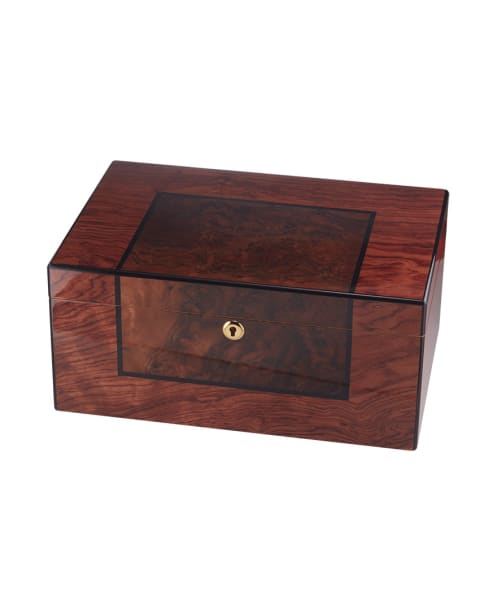 Babinga And Walnut Burl With I