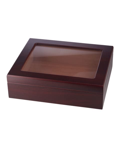 Glass Top Cherry Humidor