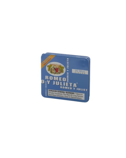 Romeo y Julieta Mini Blue (20) Tin of 20 Cigars