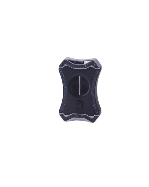 Rocky Patel Viper Silver & Blue Carbon Fiber V-Cutter