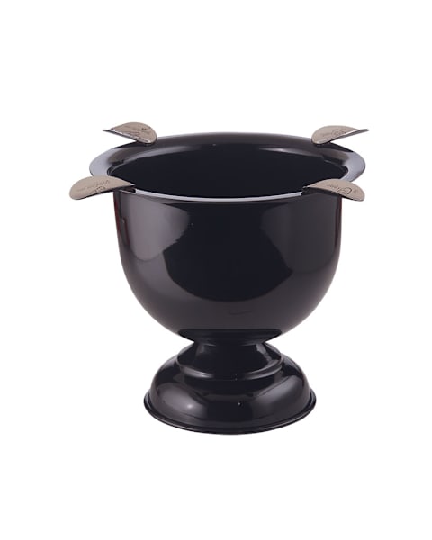 Stinky Tall Ashtray Jet Black